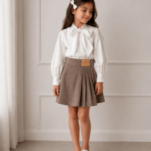 Alternative view of Brown skirt